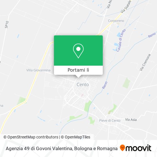Mappa Agenzia 49 di Govoni Valentina