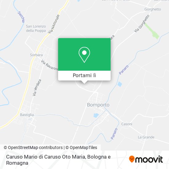 Mappa Caruso Mario di Caruso Oto Maria