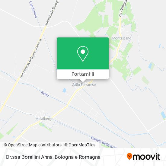 Mappa Dr.ssa Borellini Anna