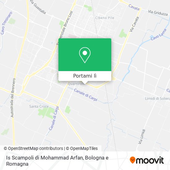 Mappa Is Scampoli di Mohammad Arfan