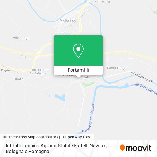 Mappa Istituto Tecnico Agrario Statale Fratelli Navarra