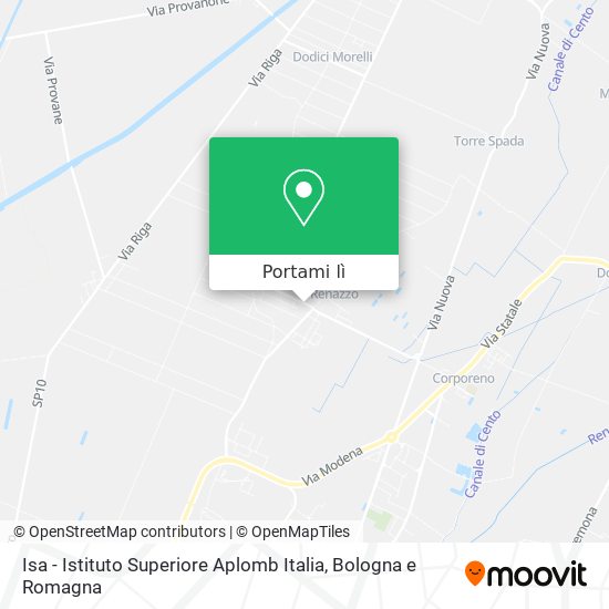 Mappa Isa - Istituto Superiore Aplomb Italia