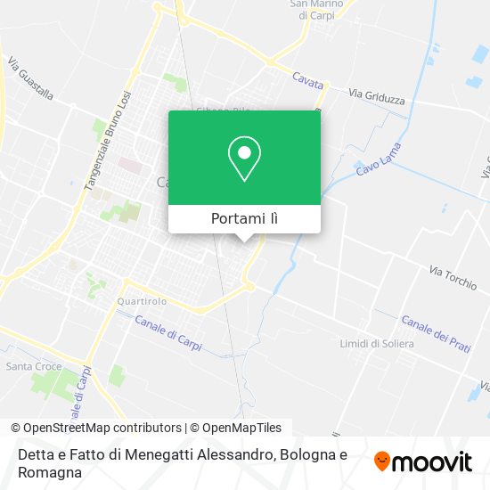 Mappa Detta e Fatto di Menegatti Alessandro