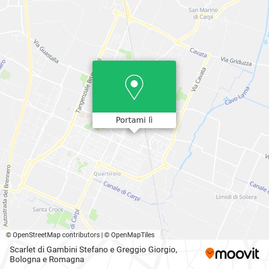 Mappa Scarlet di Gambini Stefano e Greggio Giorgio