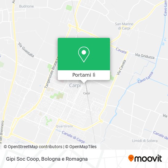 Mappa Gipi Soc Coop