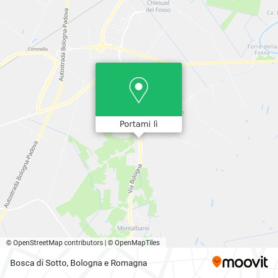 Mappa Bosca di Sotto
