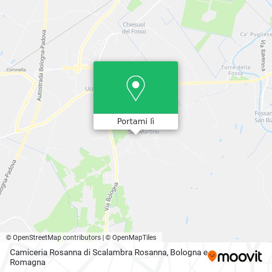 Mappa Camiceria Rosanna di Scalambra Rosanna