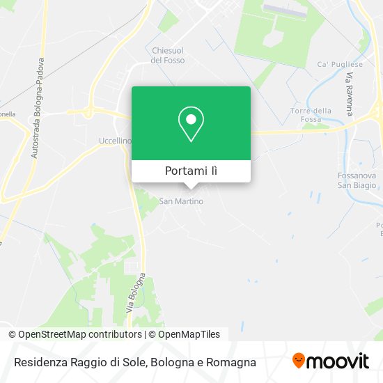 Mappa Residenza Raggio di Sole