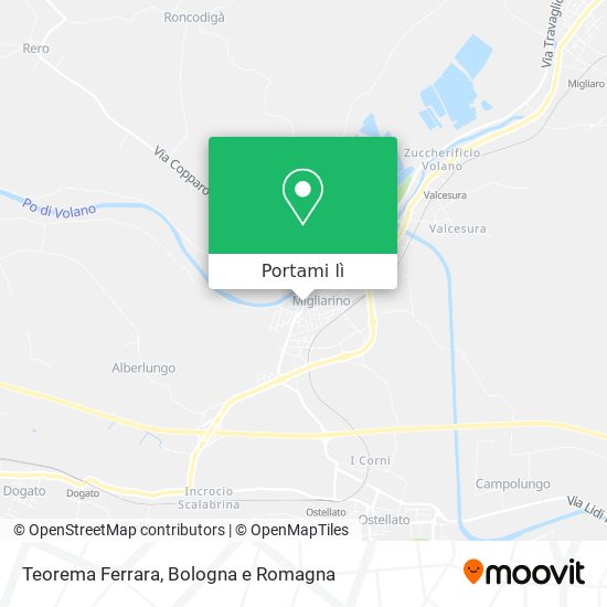 Mappa Teorema Ferrara