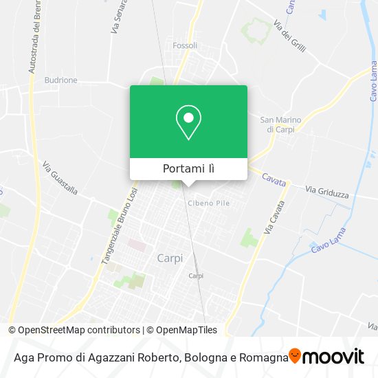Mappa Aga Promo di Agazzani Roberto