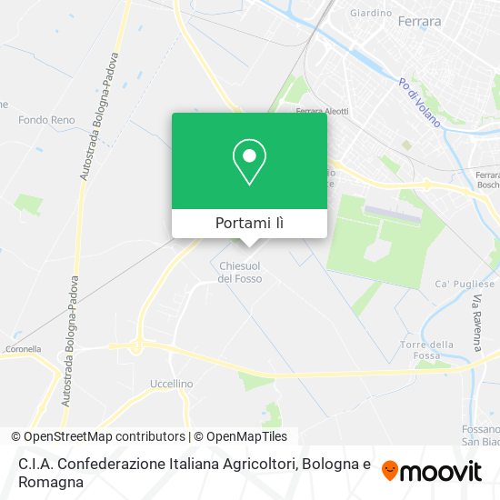 Mappa C.I.A. Confederazione Italiana Agricoltori