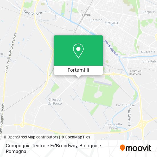 Mappa Compagnia Teatrale Fa'Broadway
