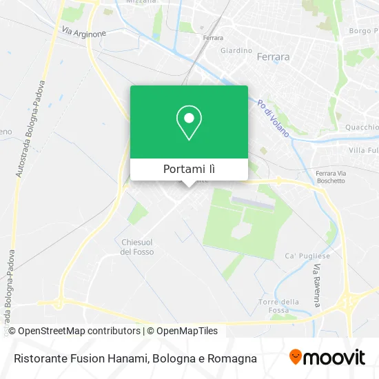 Mappa Ristorante Fusion Hanami