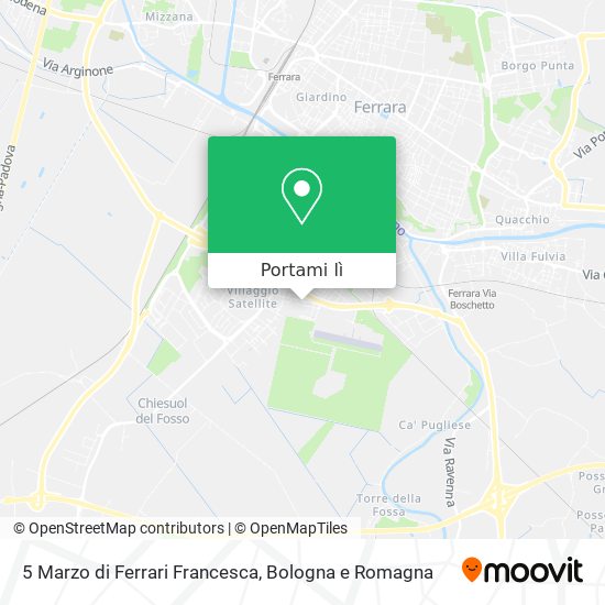 Mappa 5 Marzo di Ferrari Francesca