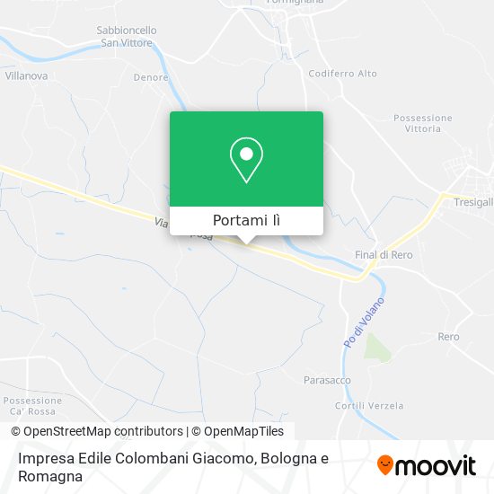 Mappa Impresa Edile Colombani Giacomo
