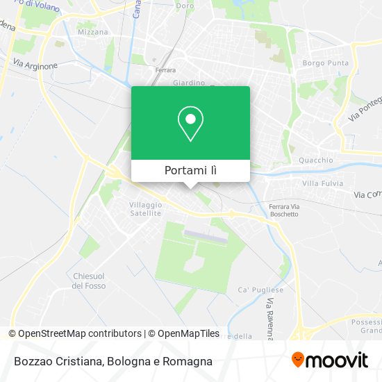 Mappa Bozzao Cristiana