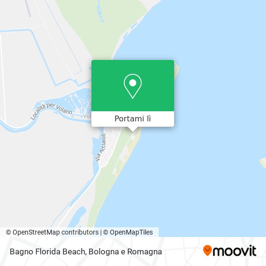 Mappa Bagno Florida Beach