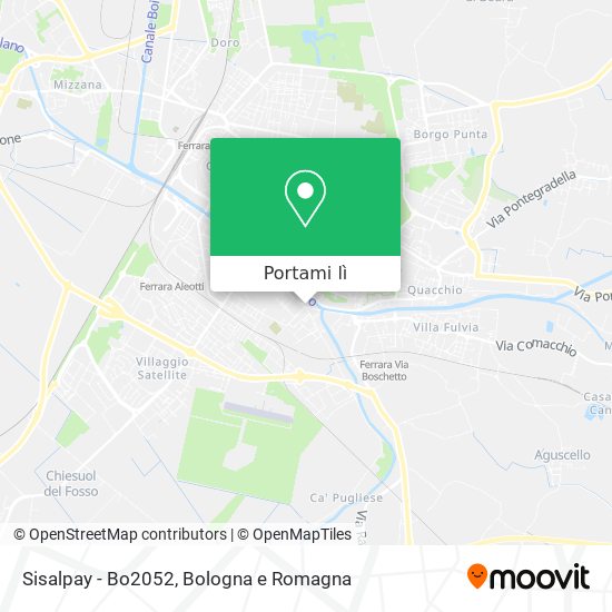 Mappa Sisalpay - Bo2052