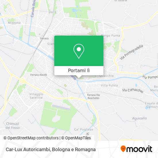 Mappa Car-Lux Autoricambi