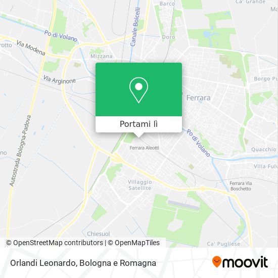 Mappa Orlandi Leonardo