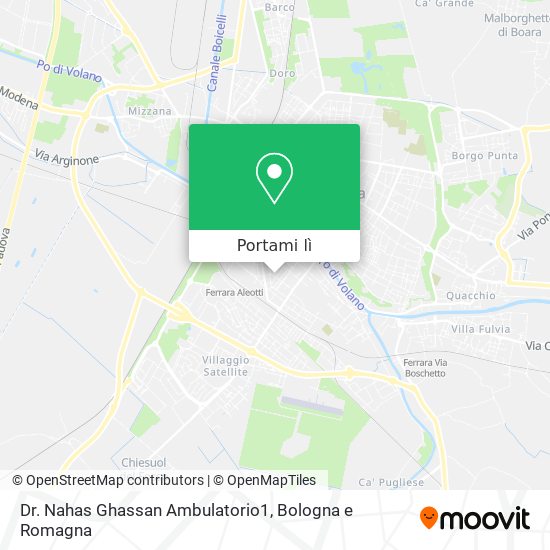 Mappa Dr. Nahas Ghassan Ambulatorio1