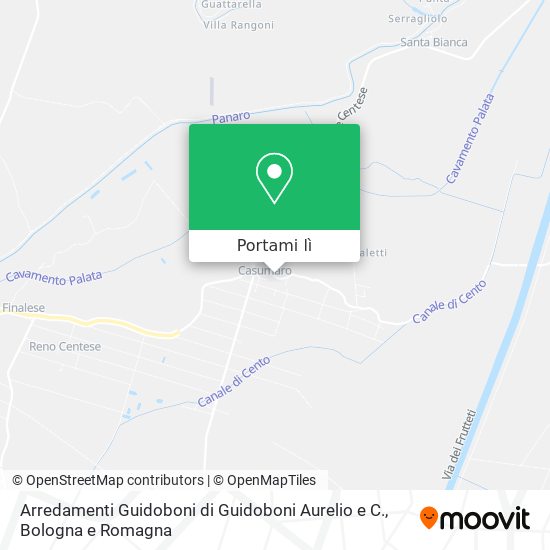 Mappa Arredamenti Guidoboni di Guidoboni Aurelio e C.