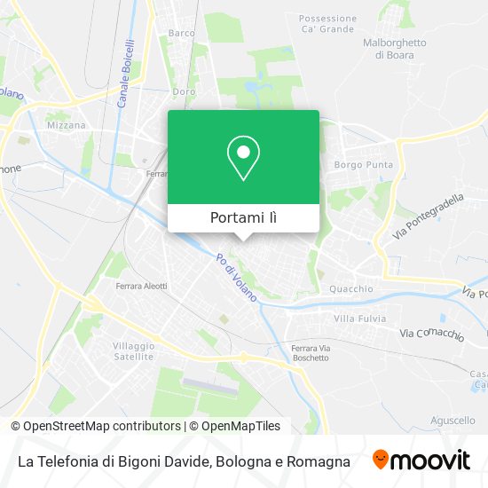 Mappa La Telefonia di Bigoni Davide