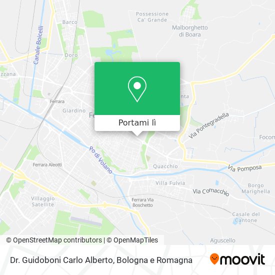 Mappa Dr. Guidoboni Carlo Alberto