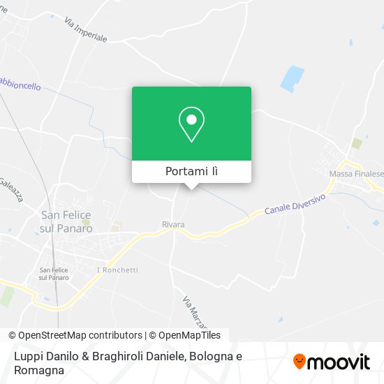Mappa Luppi Danilo & Braghiroli Daniele