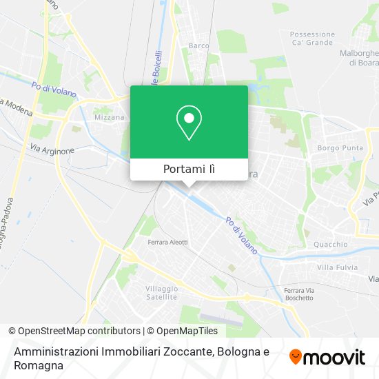 Mappa Amministrazioni Immobiliari Zoccante