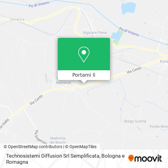 Mappa Technosistemi Diffusion Srl Semplificata