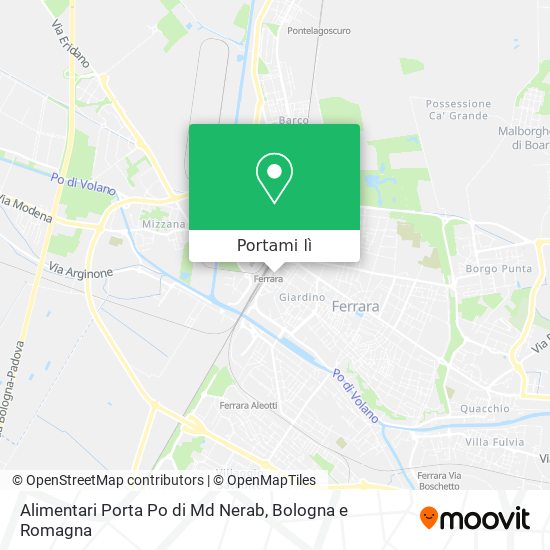 Mappa Alimentari Porta Po di Md Nerab