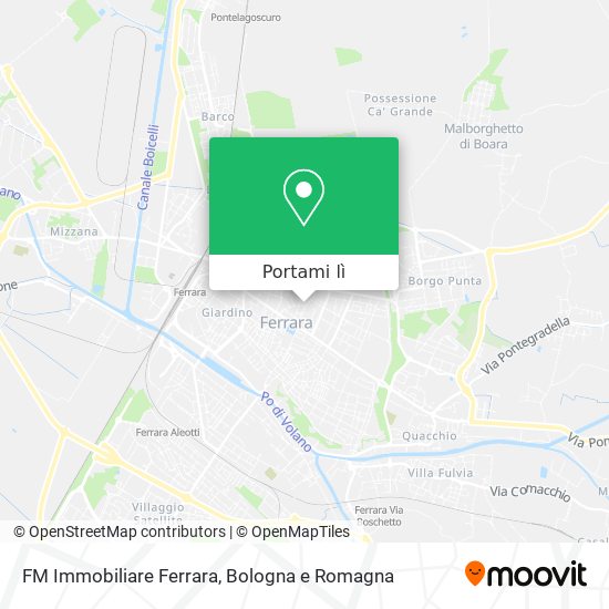 Mappa FM Immobiliare Ferrara
