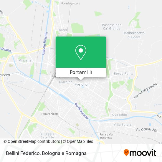 Mappa Bellini Federico
