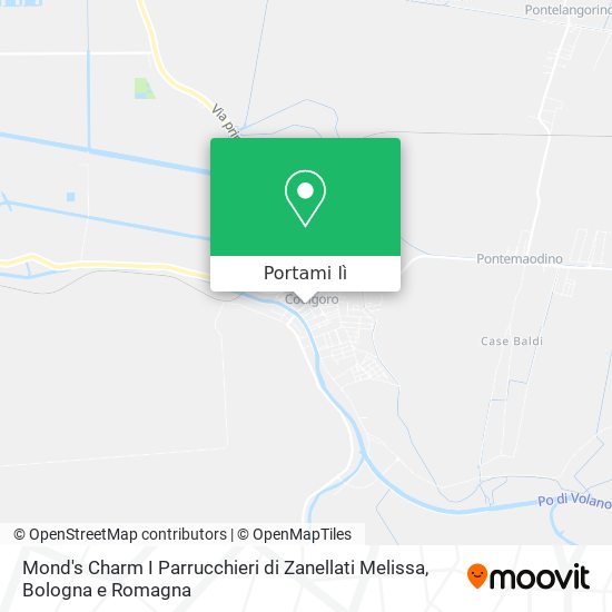 Mappa Mond's Charm I Parrucchieri di Zanellati Melissa