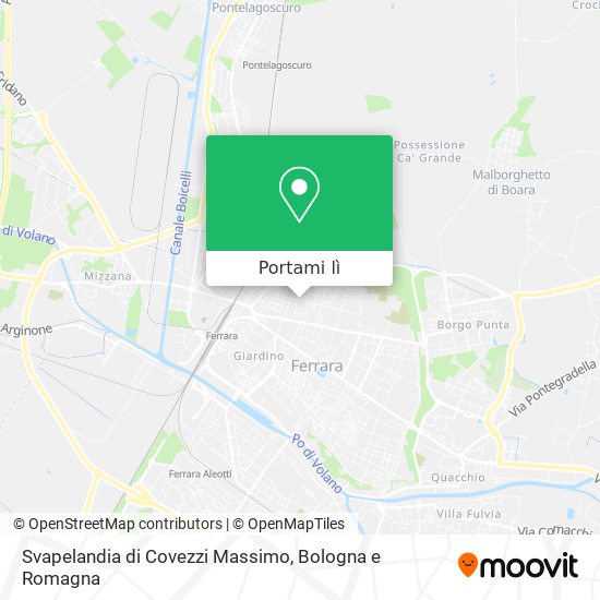 Mappa Svapelandia di Covezzi Massimo