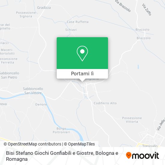 Mappa Bisi Stefano Giochi Gonfiabili e Giostre