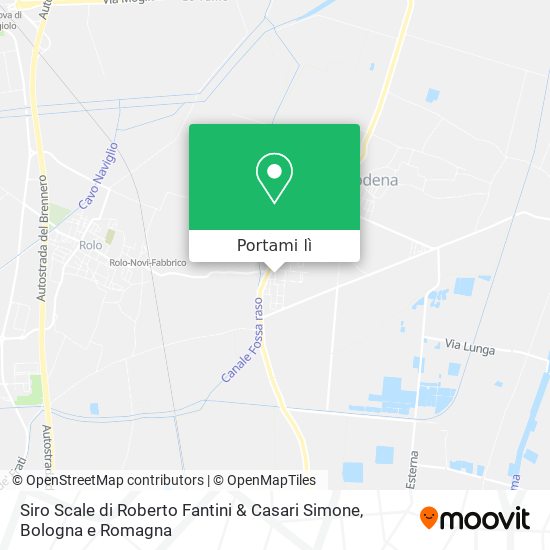 Mappa Siro Scale di Roberto Fantini & Casari Simone