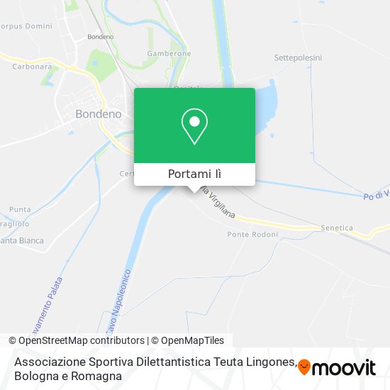 Mappa Associazione Sportiva Dilettantistica Teuta Lingones