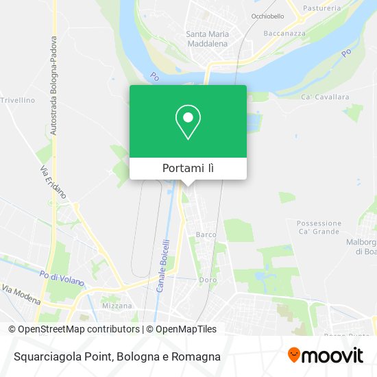 Mappa Squarciagola Point