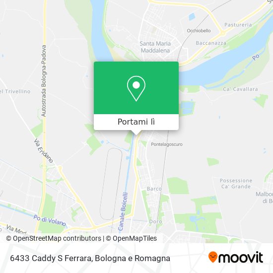 Mappa 6433 Caddy S Ferrara
