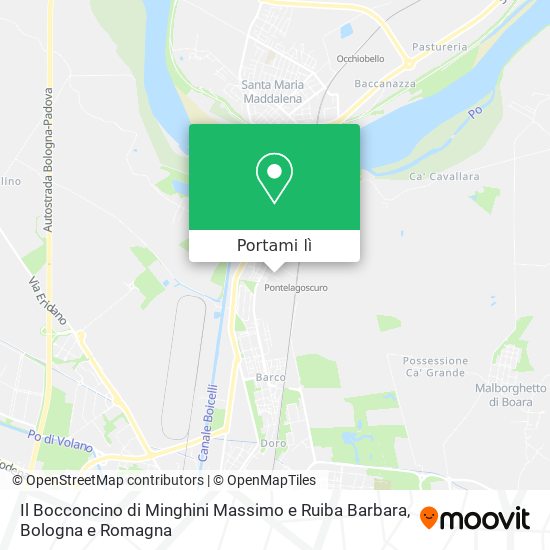 Mappa Il Bocconcino di Minghini Massimo e Ruiba Barbara