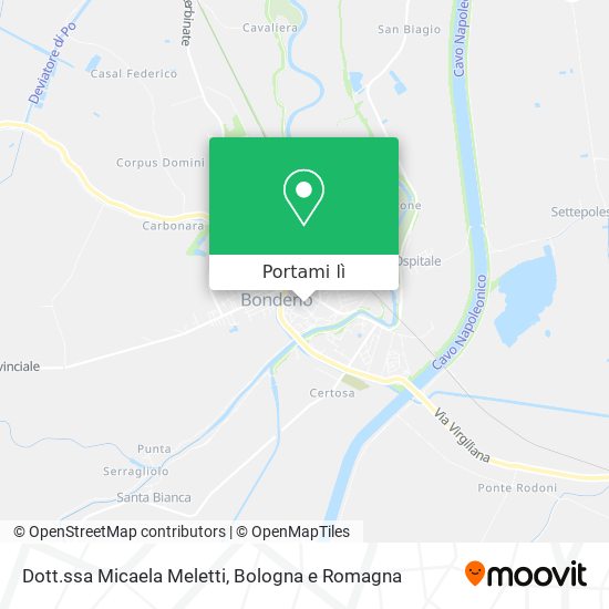 Mappa Dott.ssa Micaela Meletti