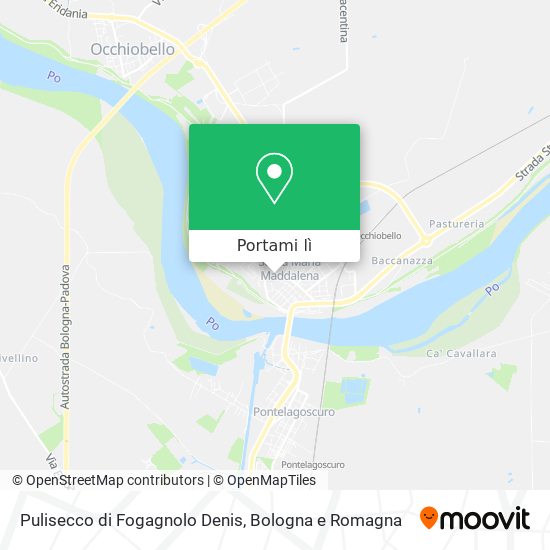 Mappa Pulisecco di Fogagnolo Denis