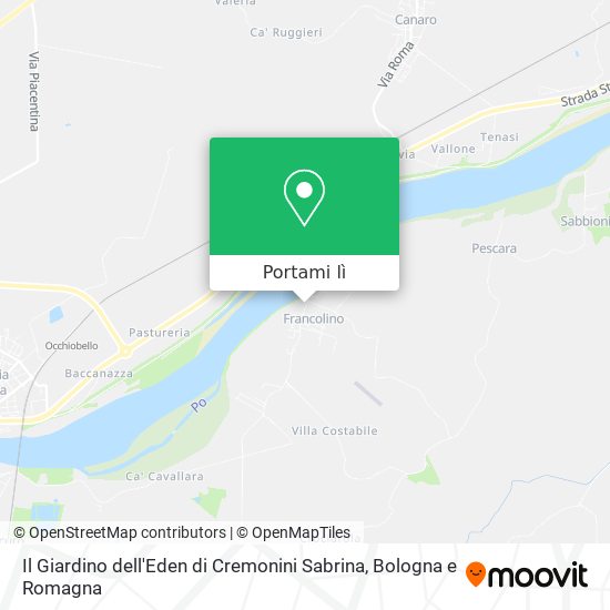 Mappa Il Giardino dell'Eden di Cremonini Sabrina