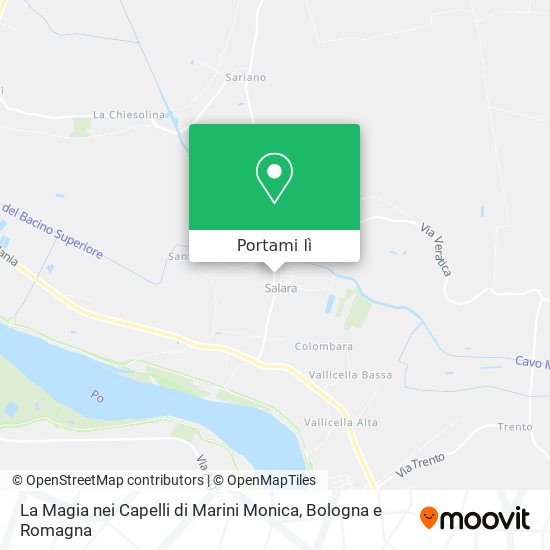 Mappa La Magia nei Capelli di Marini Monica