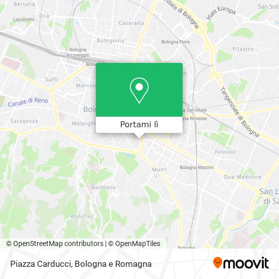 Mappa Piazza Carducci