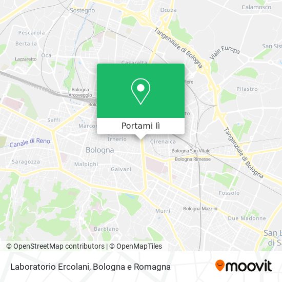 Mappa Laboratorio Ercolani