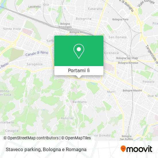 Mappa Staveco parking