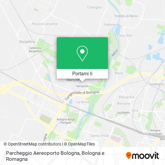 Mappa Parcheggio Aereoporto Bologna
